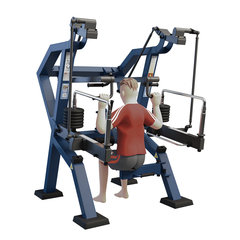 MB 7.38.3 Lehúzó gép (Lat Pull – akadálymentes)