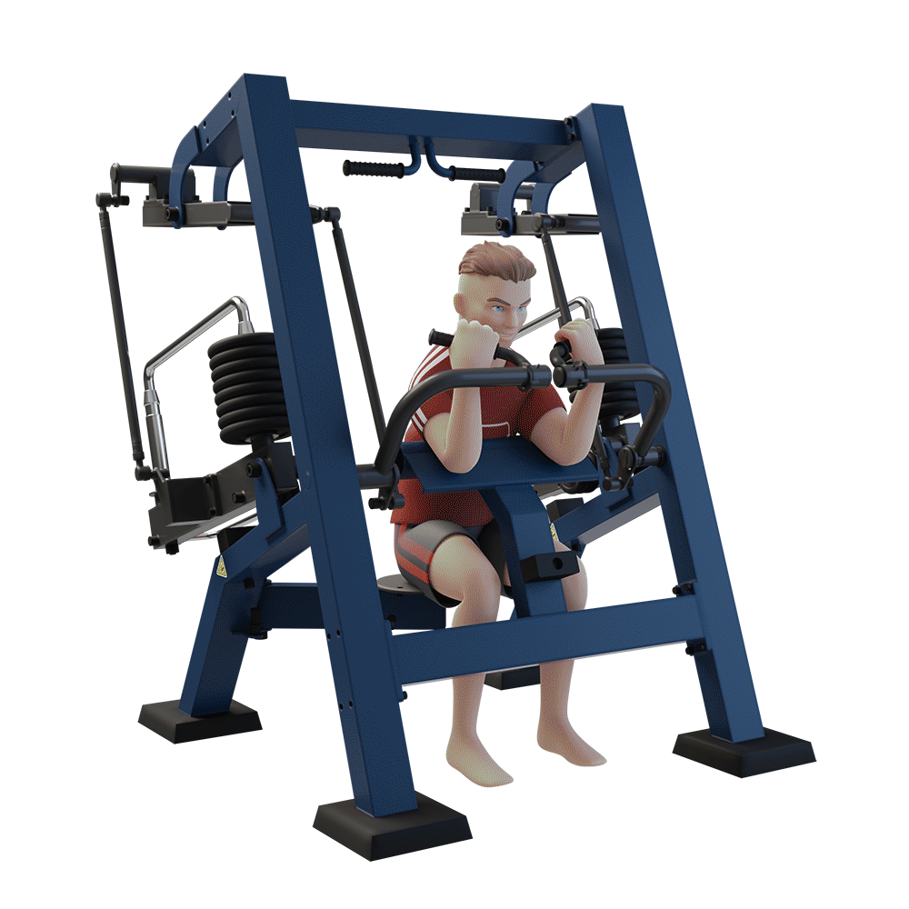 MB 7.39.3 Bicepszhajlító gép (Biceps Curl – akadálymentes)