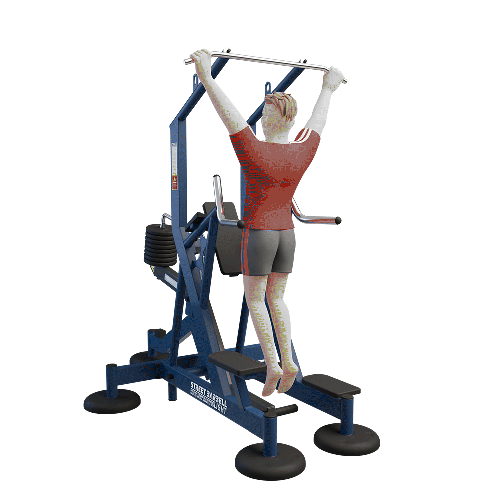 MB 7.73 Gravitron / Asszisztált húzódzkodó gép (Gravitron)