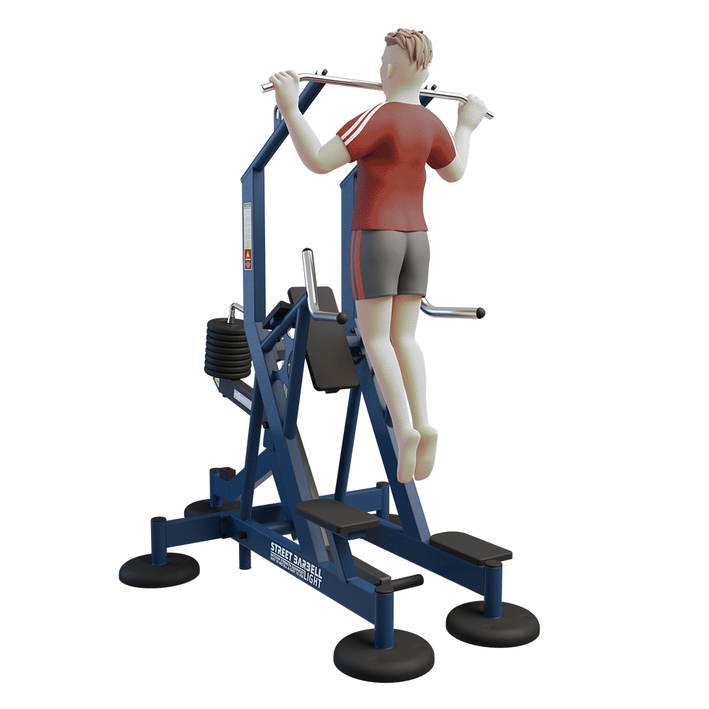 MB 7.73 Gravitron / Asszisztált húzódzkodó gép (Gravitron)