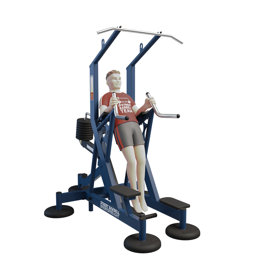 MB 7.73 Gravitron / Asszisztált húzódzkodó gép (Gravitron)