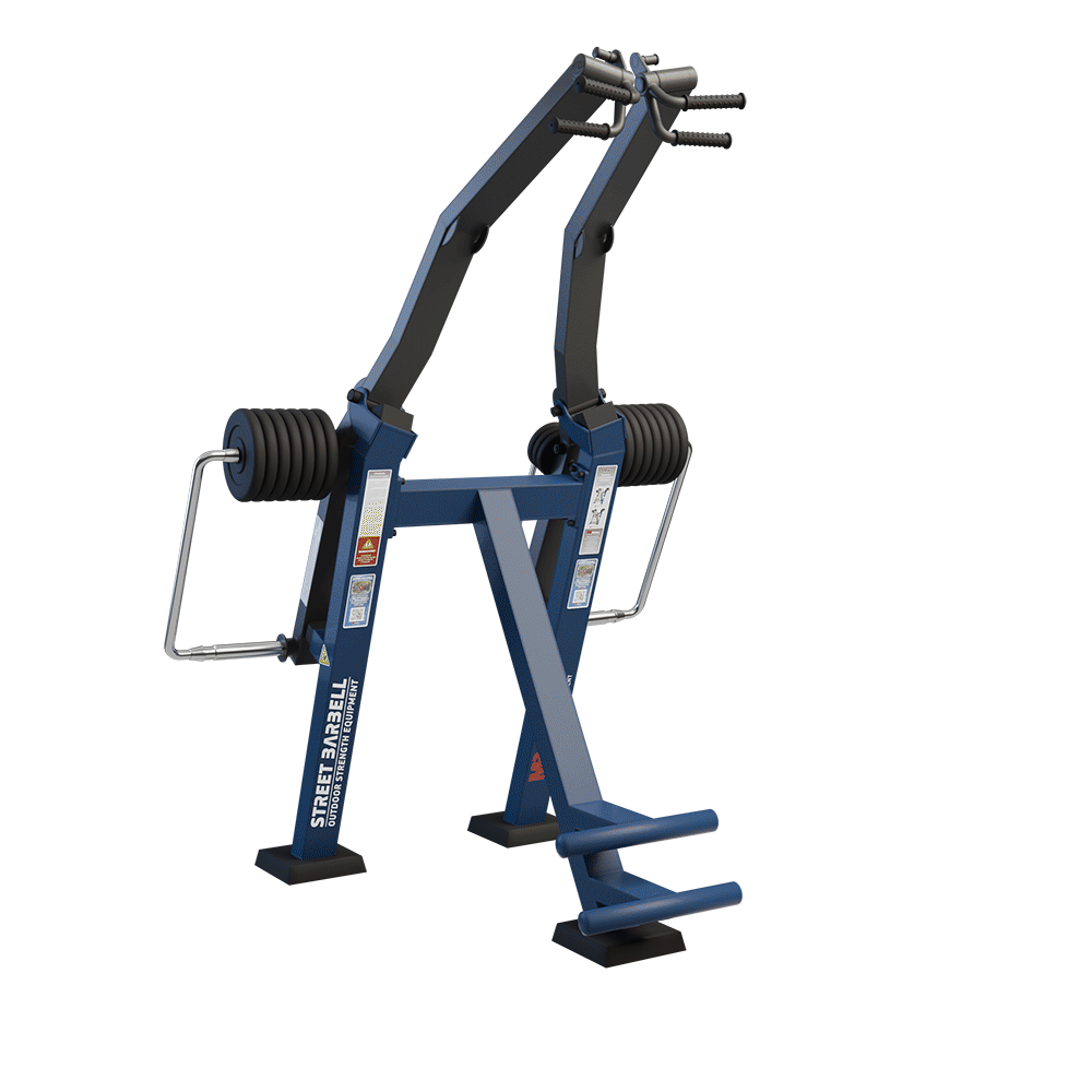 MB 7.55 Lehúzó gép (Divergent Lat Pull)