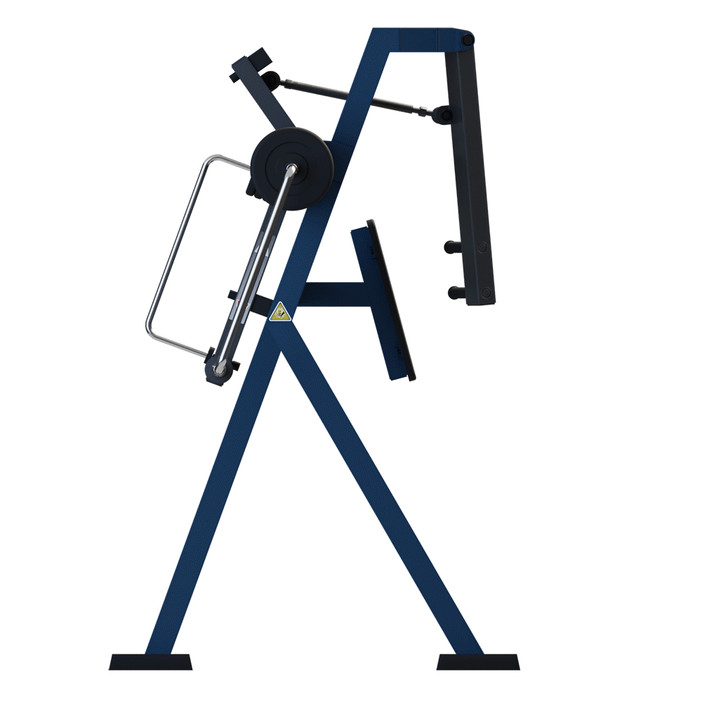 MB 7.52 Mellnyomó gép (Converging Chest Press)