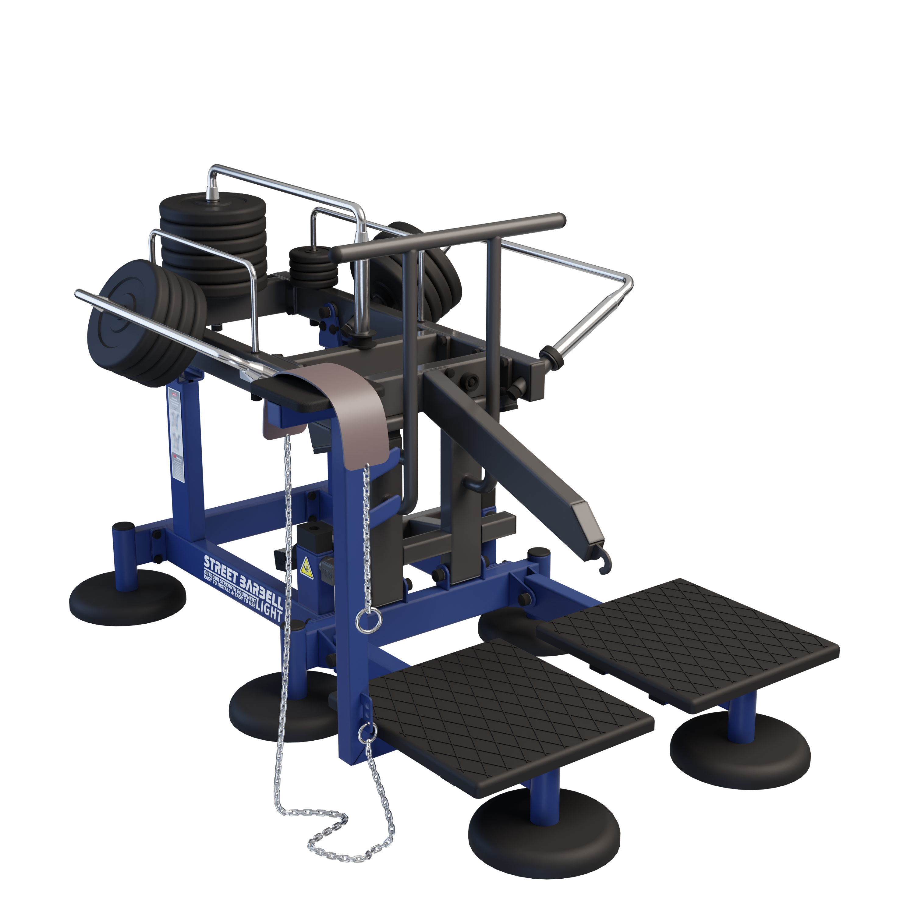 MB 7.77 Öves guggoló gép (Belt Squat)