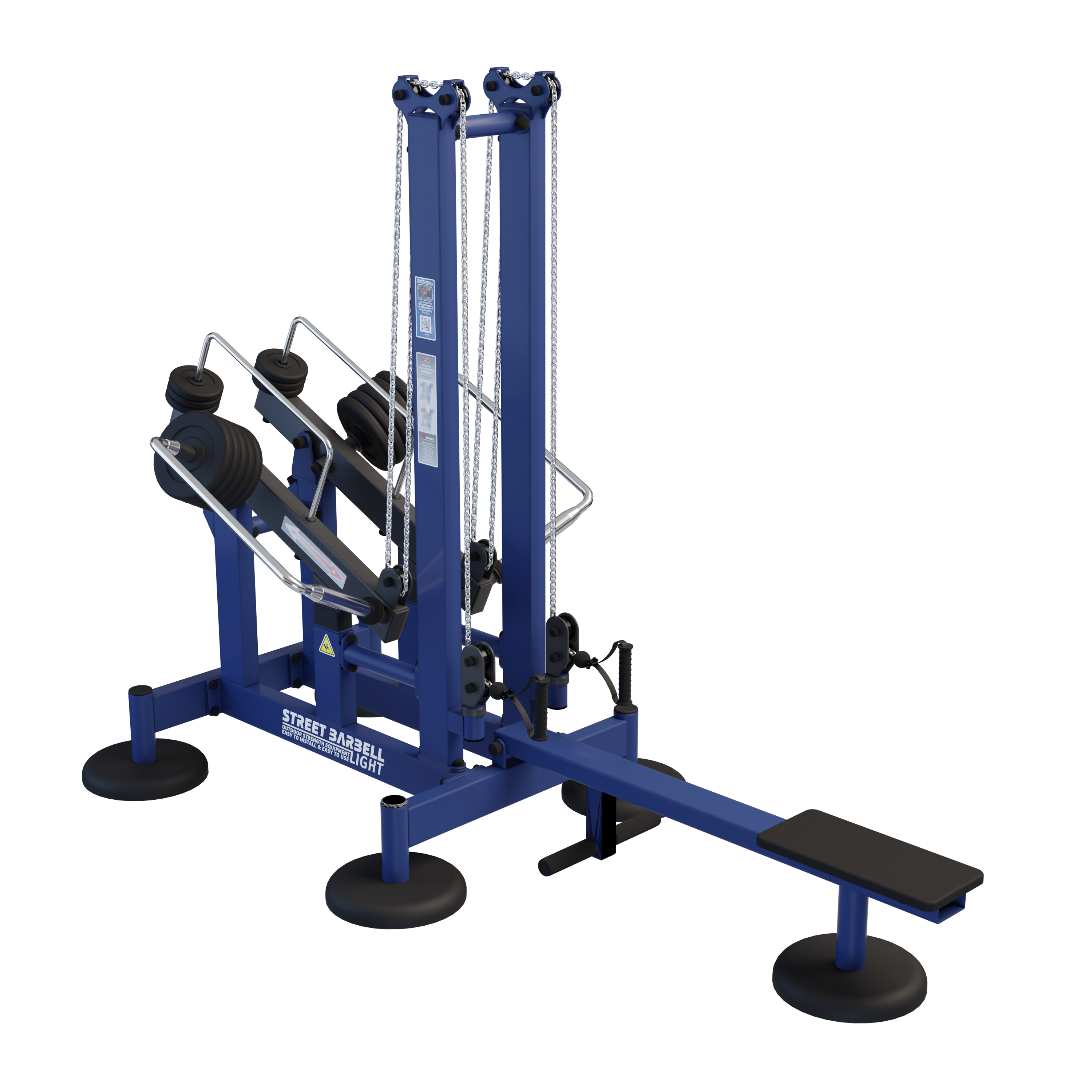 MB 7.101 Vízszintes húzás / Horizontal pull gép (Horizontal Pull)