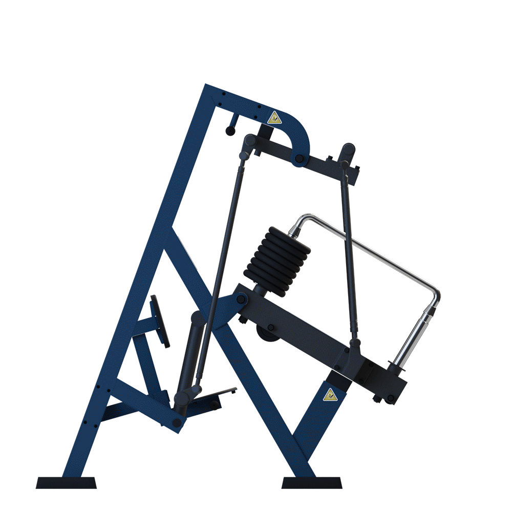 MB 7.42.3 Függőleges tricepsznyújtó gép (Triceps Press – akadálymentes)