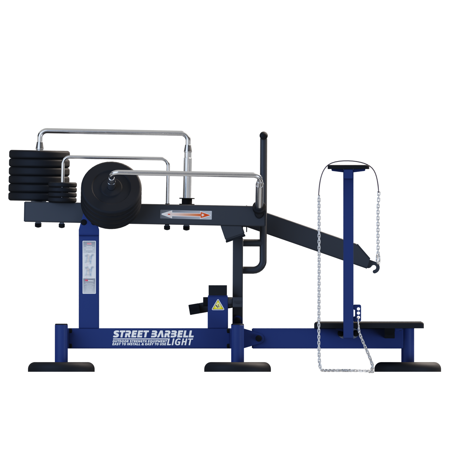 MB 7.77 Öves guggoló gép (Belt Squat)