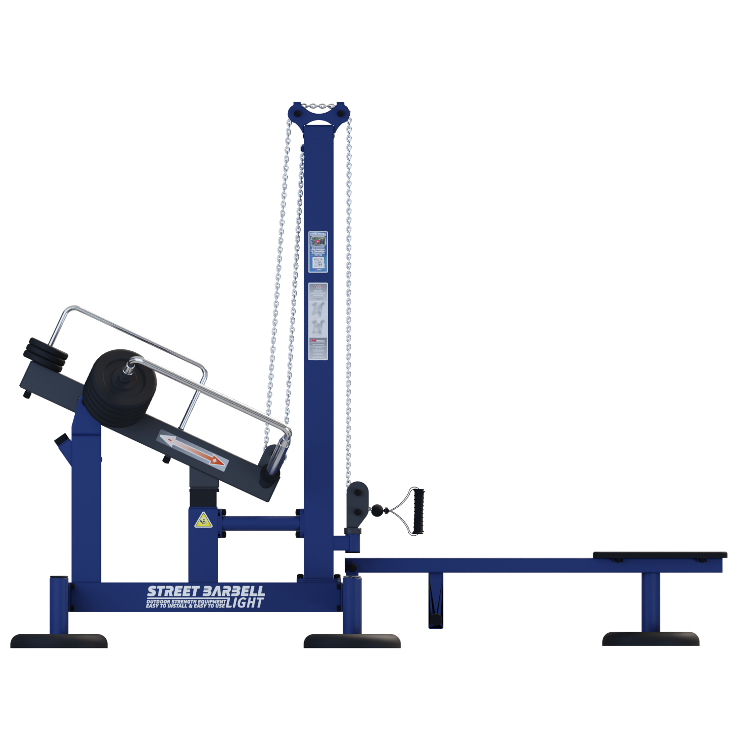 MB 7.101 Vízszintes húzás / Horizontal pull gép (Horizontal Pull)