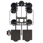 MB 7.77 Öves guggoló gép (Belt Squat)