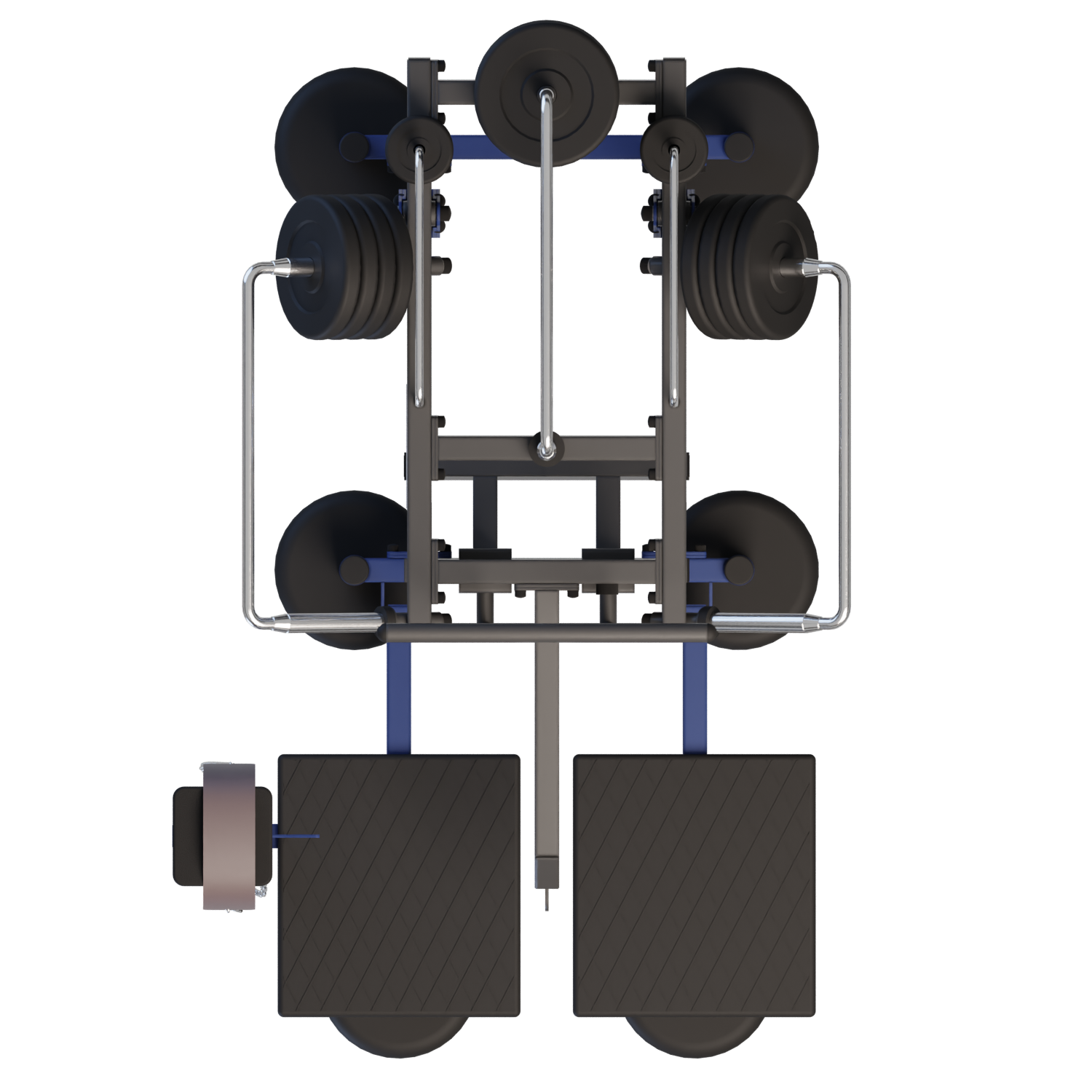 MB 7.77 Öves guggoló gép (Belt Squat)