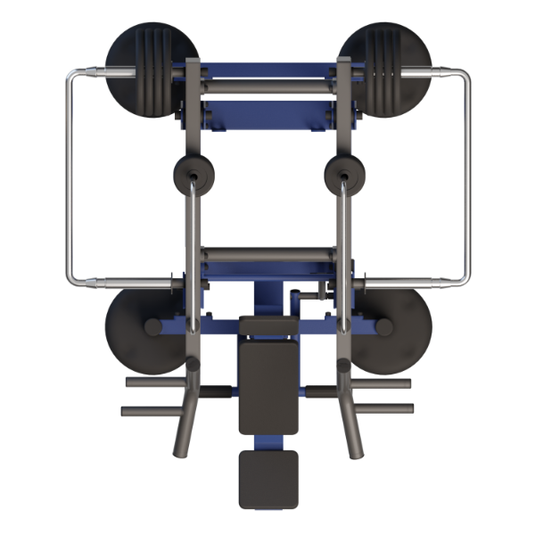 MB 7.75 Ferde fekvenyomó gép (Incline Bench Press at 45°)