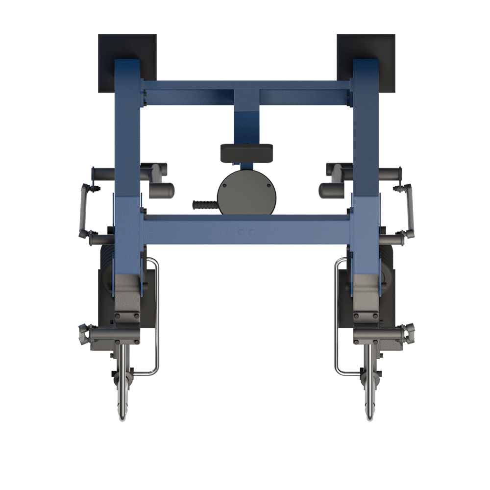 MB 7.42.3 Függőleges tricepsznyújtó gép (Triceps Press – akadálymentes)