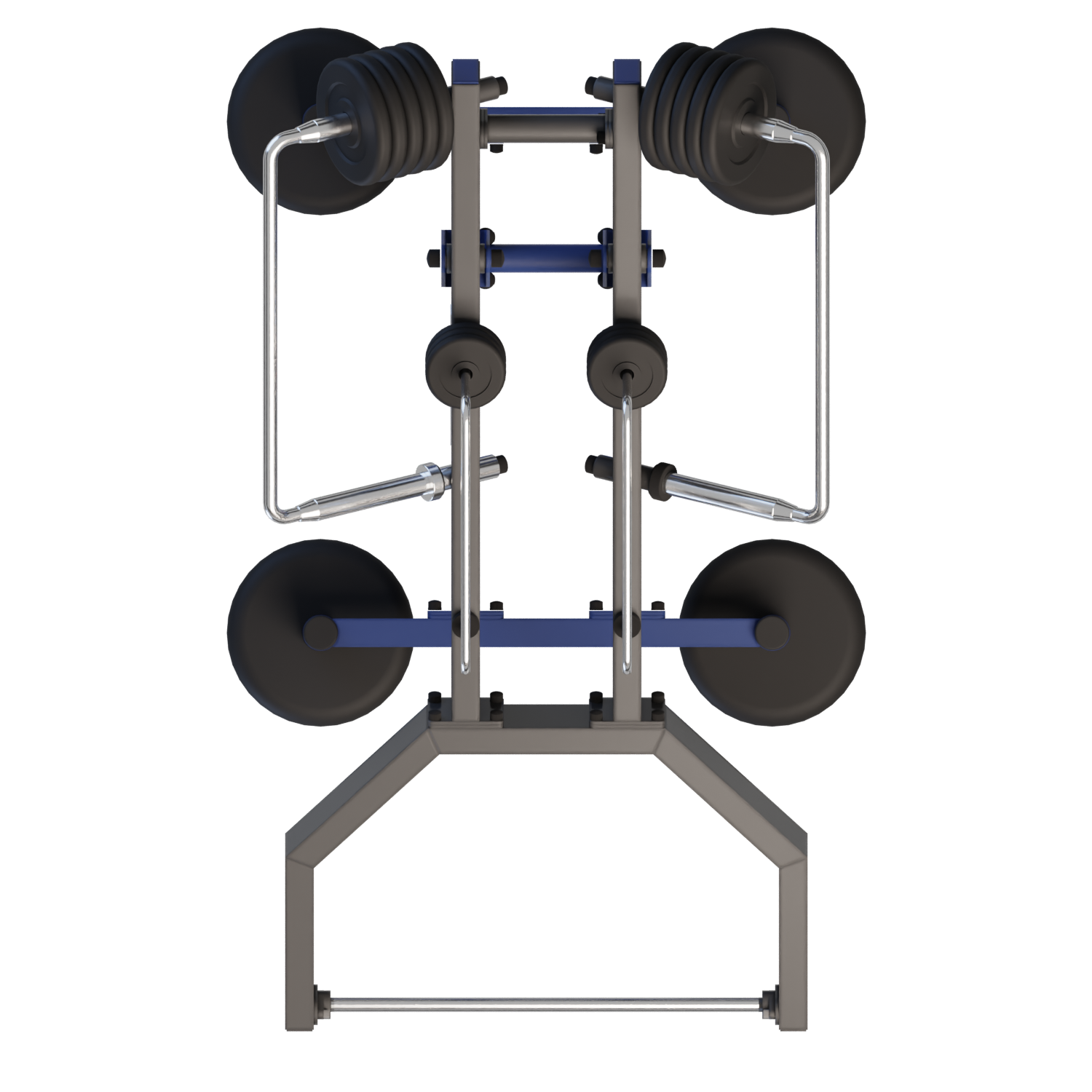 MB 7.68 Multi Bar - Szabadonálló multifunkciós kültéri edzőgép
