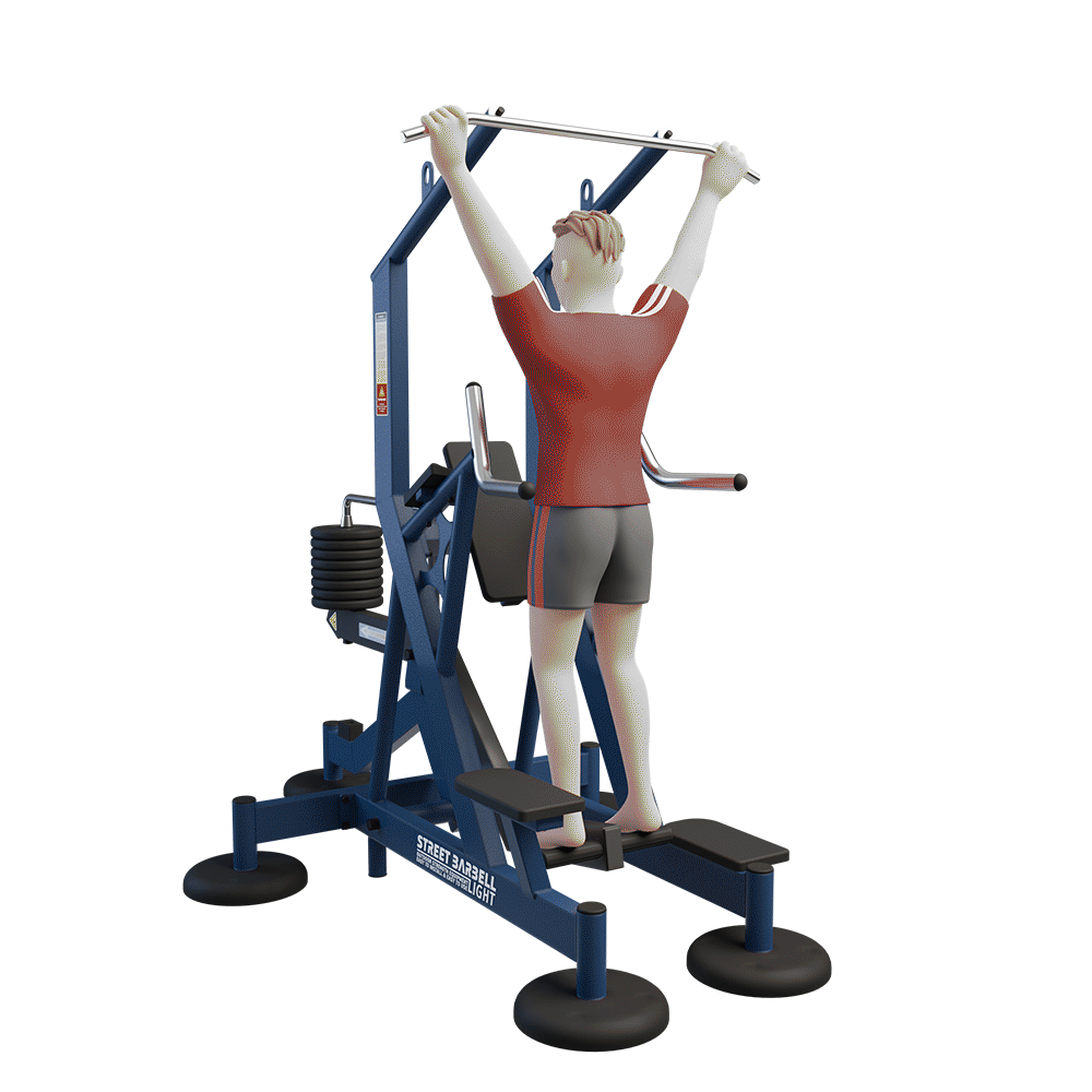 MB 7.73 Gravitron / Asszisztált húzódzkodó gép (Gravitron)