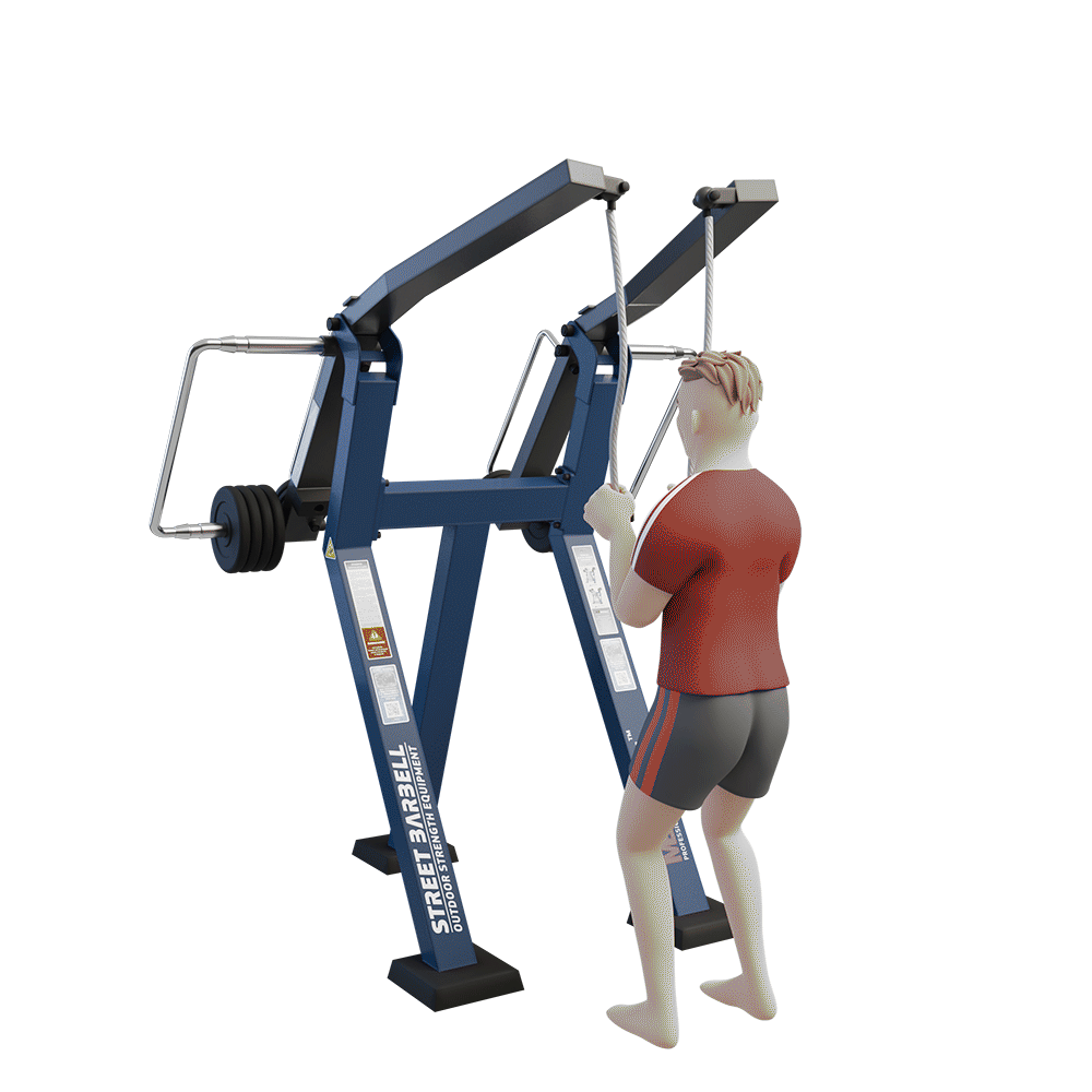 MB 7.46 Kötél lehúzó gép (Rope Pull Down)