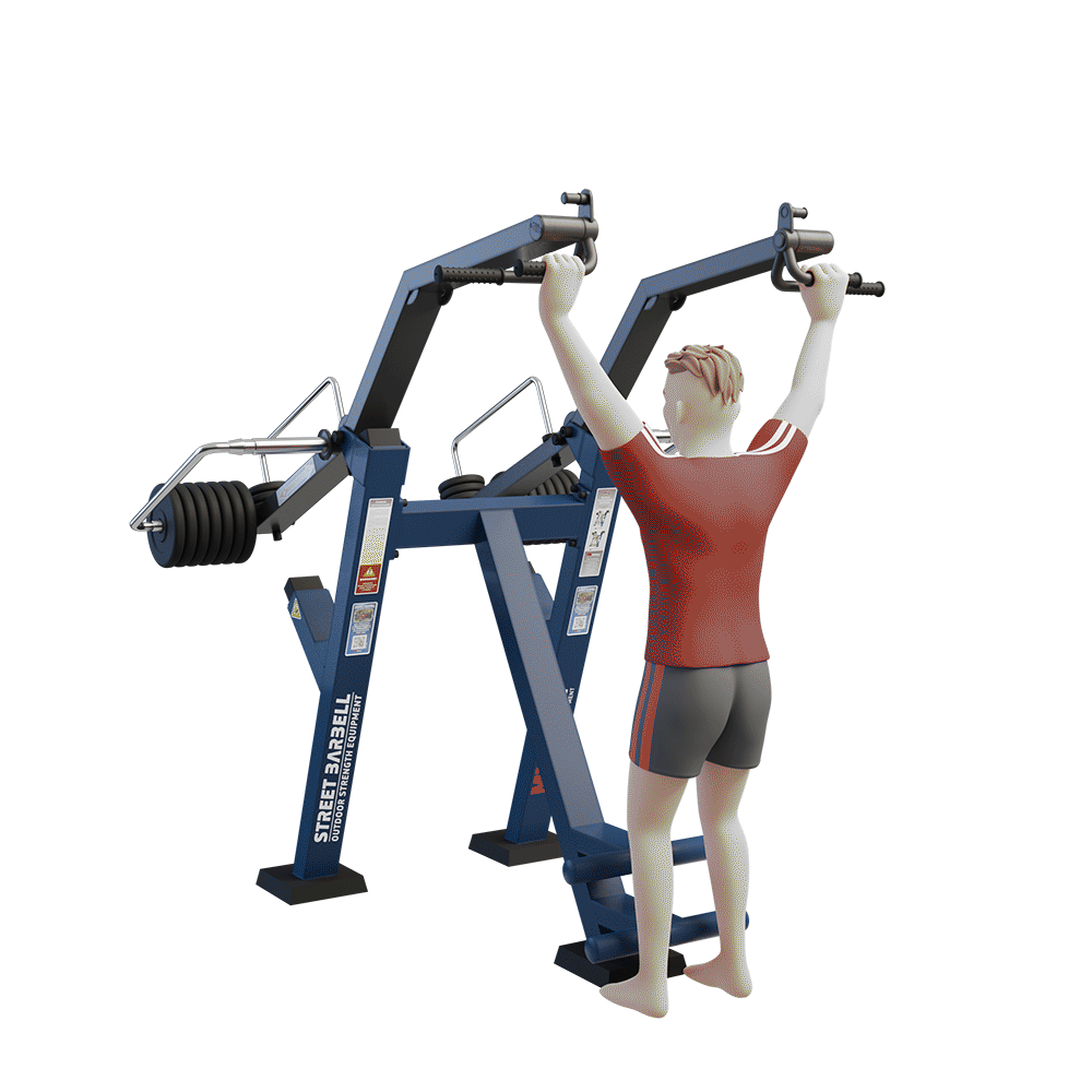 MB 7.38 Lehúzó gép (Lat Pull)