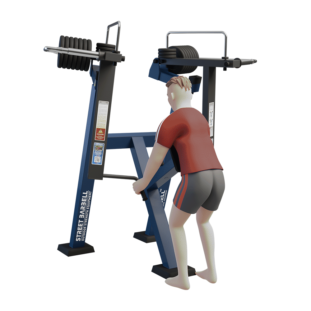 MB 7.53 Álló evezőgép (Divergent Standing Row)