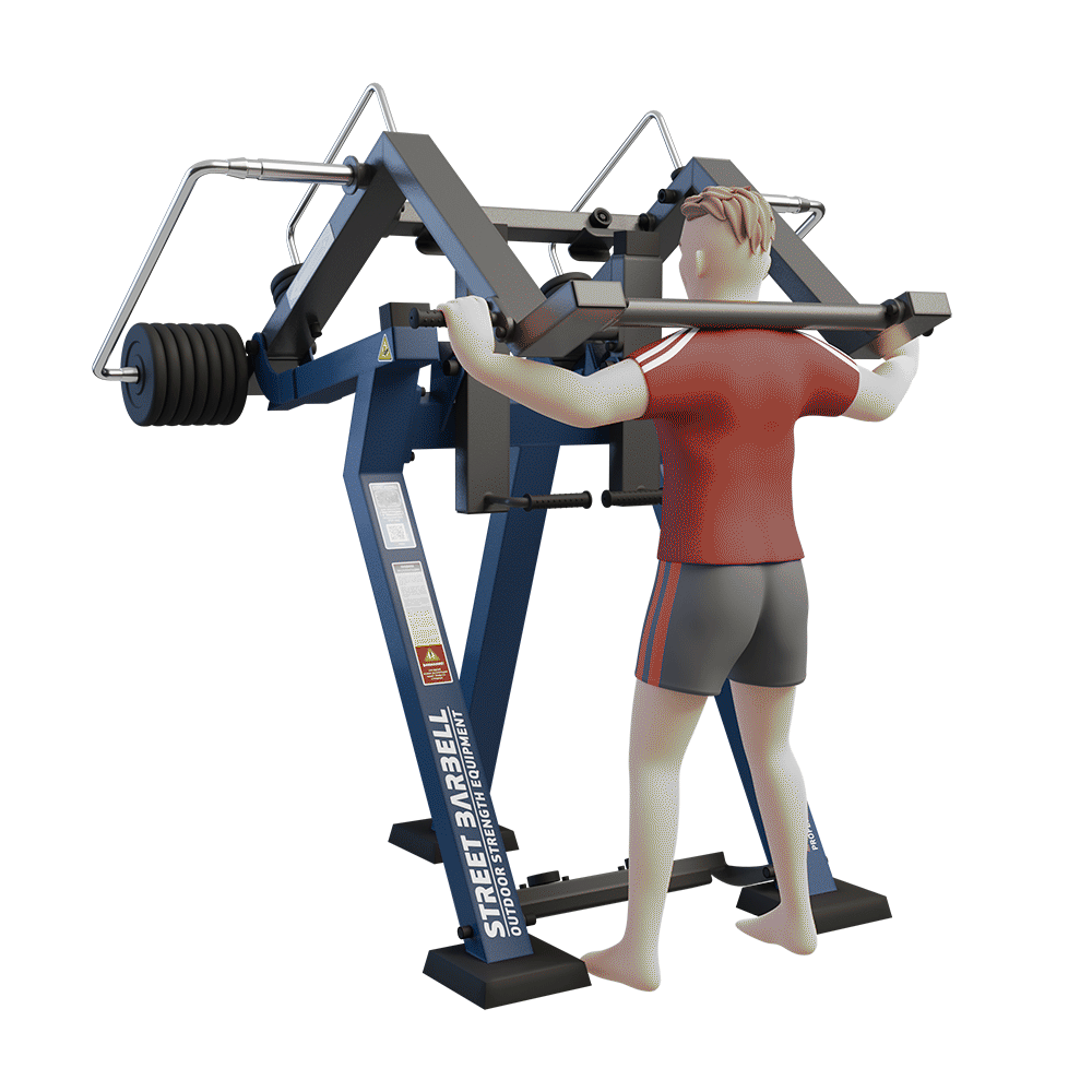 MB 7.40 Guggológép (Squat)