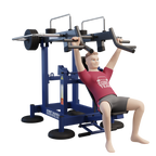 MB 7.75 Ferde fekvenyomó gép (Incline Bench Press at 45°)