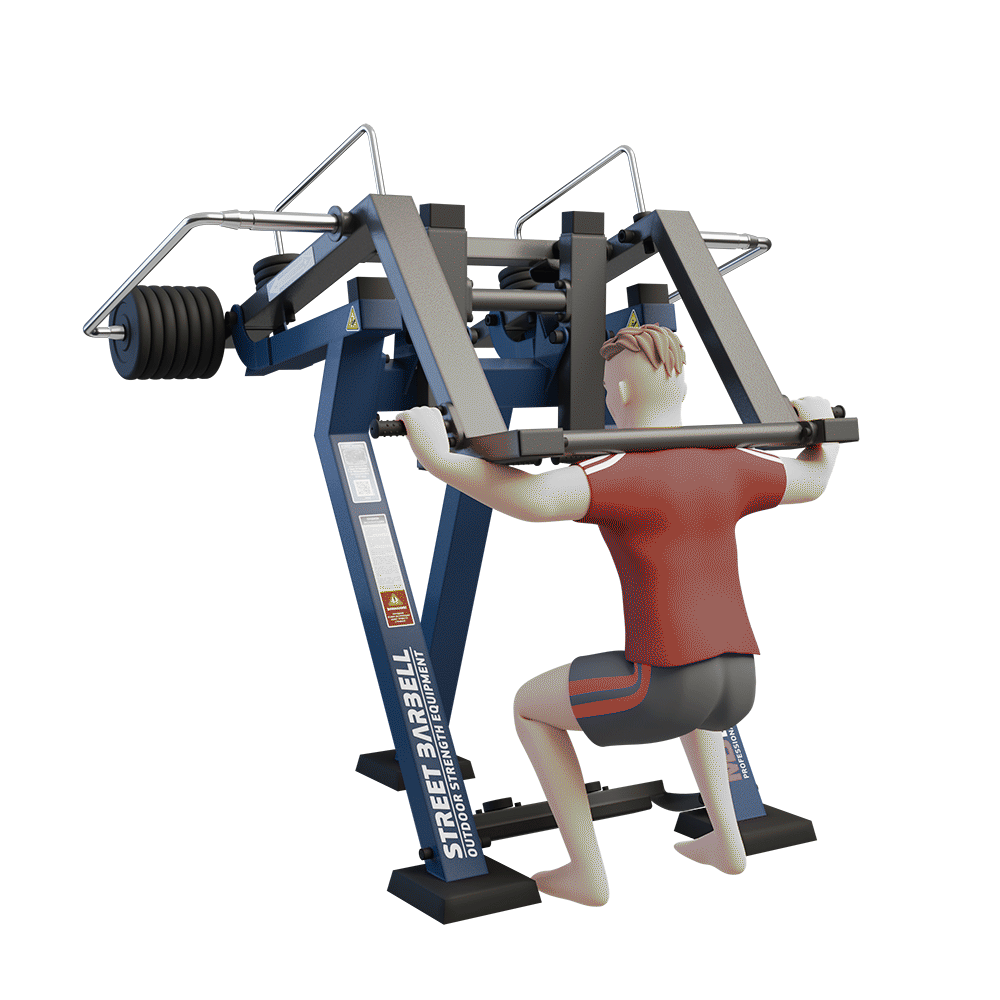 MB 7.40 Guggológép (Squat)