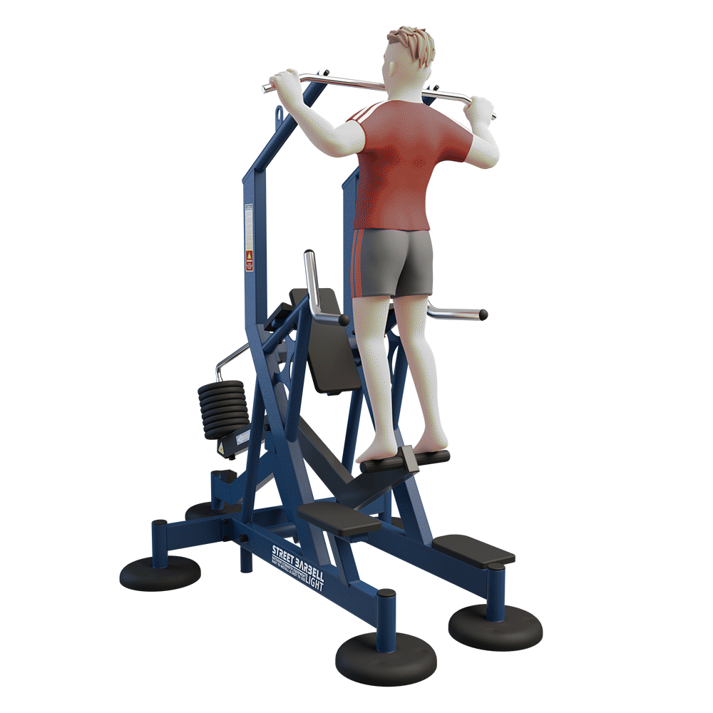 MB 7.73 Gravitron / Asszisztált húzódzkodó gép (Gravitron)