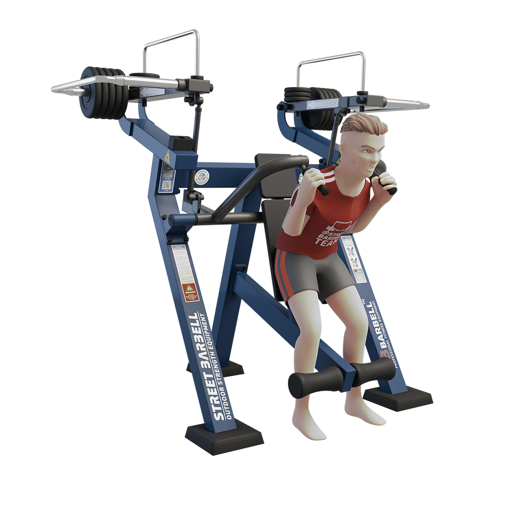 MB 7.51 Hasizom erősítő gép - Abdominal Crunch