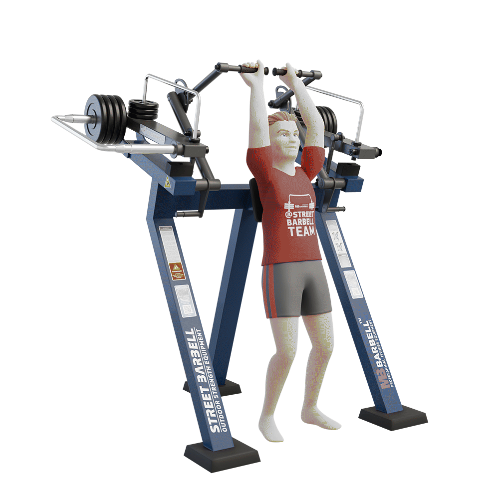 MB 7.42 Függőleges tricepsznyújtó gép (Overhead Triceps)