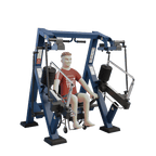 MB 7.42.3 Függőleges tricepsznyújtó gép (Triceps Press – akadálymentes)