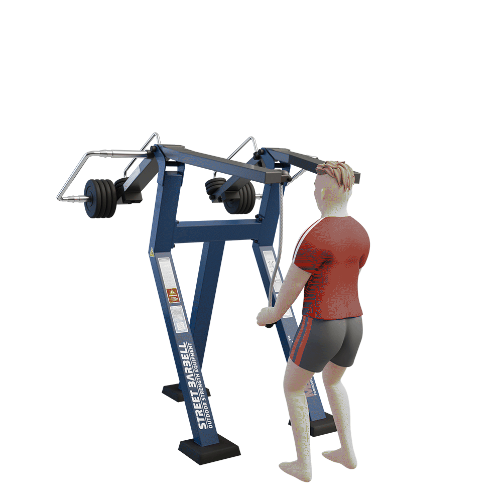 MB 7.46 Kötél lehúzó gép (Rope Pull Down)