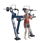 MB 7.39 Bicepszhajlító gép (Biceps Curl)