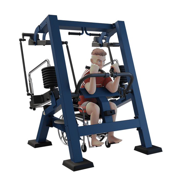 Bicepszhajlító gép – akadálymentes