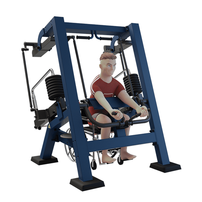 Bicepszhajlító gép – akadálymentes