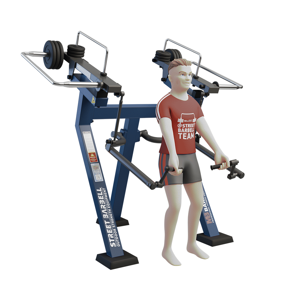 MB 7.39 Bicepszhajlító gép (Biceps Curl)