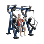MB 7.56.3 Ferde mellnyomó gép (Incline Chest Press – akadálymentes, ferde mellizom gép)