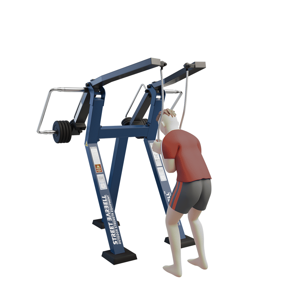 MB 7.46 Kötél lehúzó gép (Rope Pull Down)