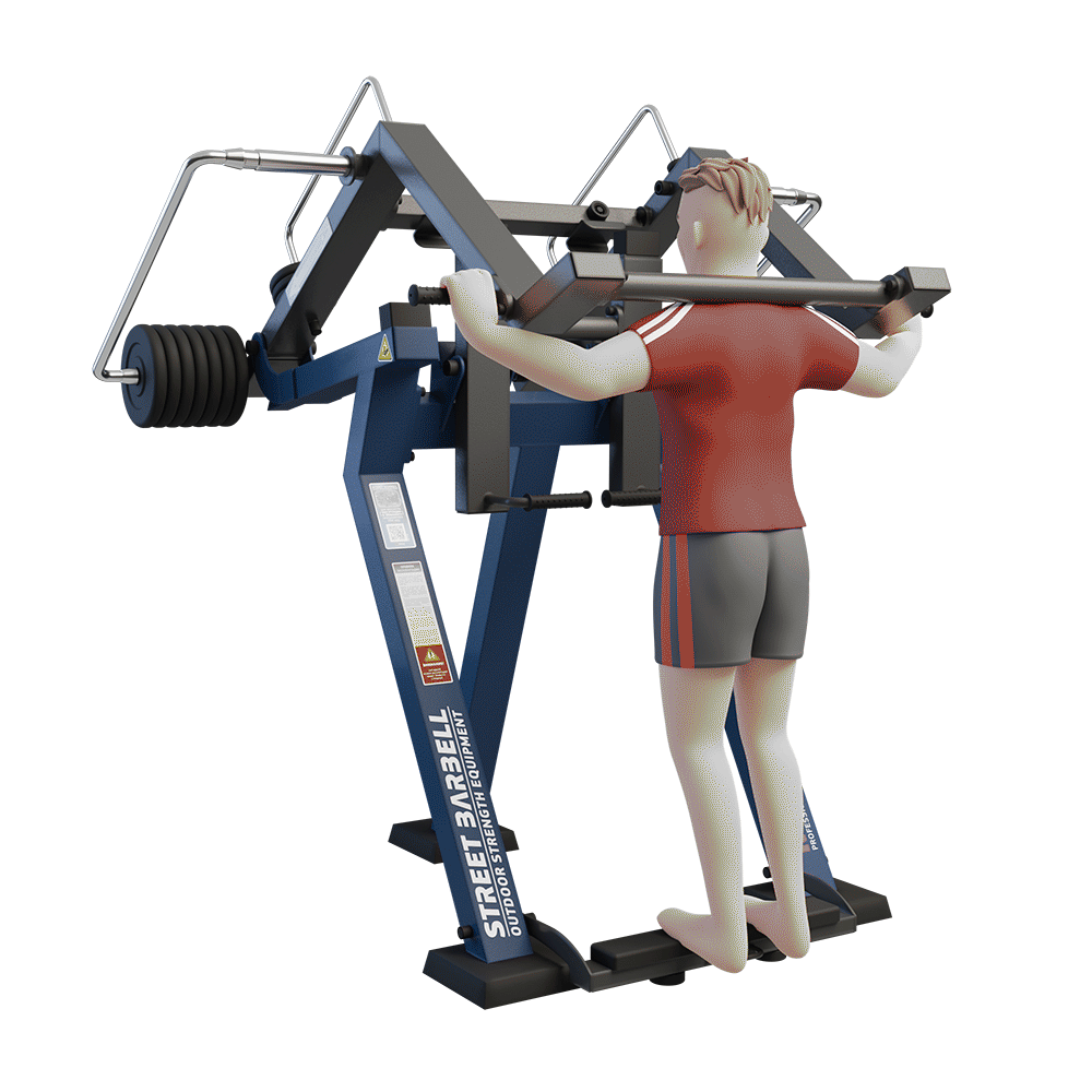 MB 7.40 Guggológép (Squat)