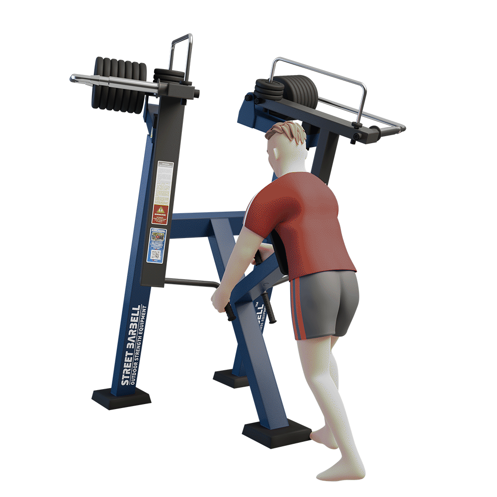 MB 7.53 Álló evezőgép (Divergent Standing Row)