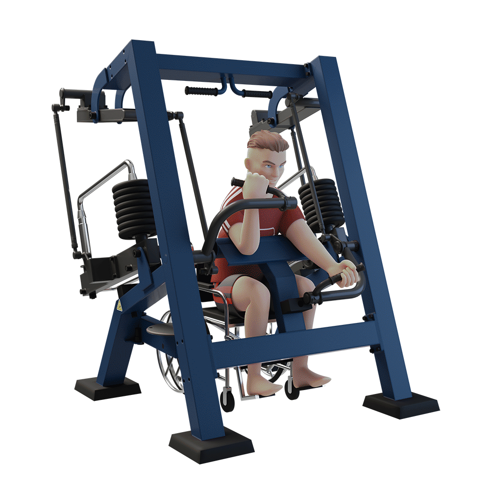 MB 7.39.3 Bicepszhajlító gép (Biceps Curl – akadálymentes)