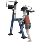 MB 7.53 Álló evezőgép (Divergent Standing Row)