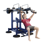 MB 7.75 Ferde fekvenyomó gép (Incline Bench Press at 45°)