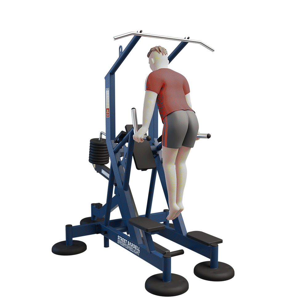 MB 7.73 Gravitron / Asszisztált húzódzkodó gép (Gravitron)