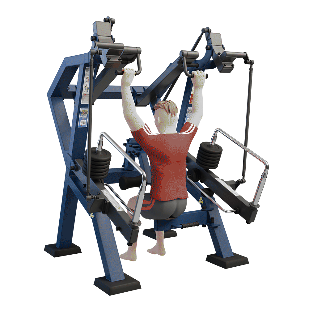 MB 7.38.3 Lehúzó gép (Lat Pull – akadálymentes)