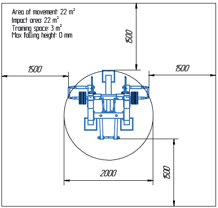 Területrajz - MB 7.32 Fordított tárogató gép (Reverse Butterfly)
