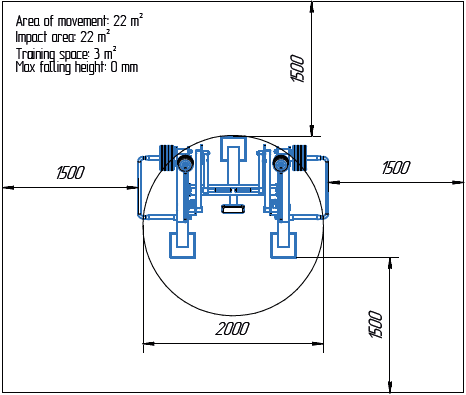 Területrajz - MB 7.42 Függőleges tricepsznyújtó gép (Overhead Triceps)