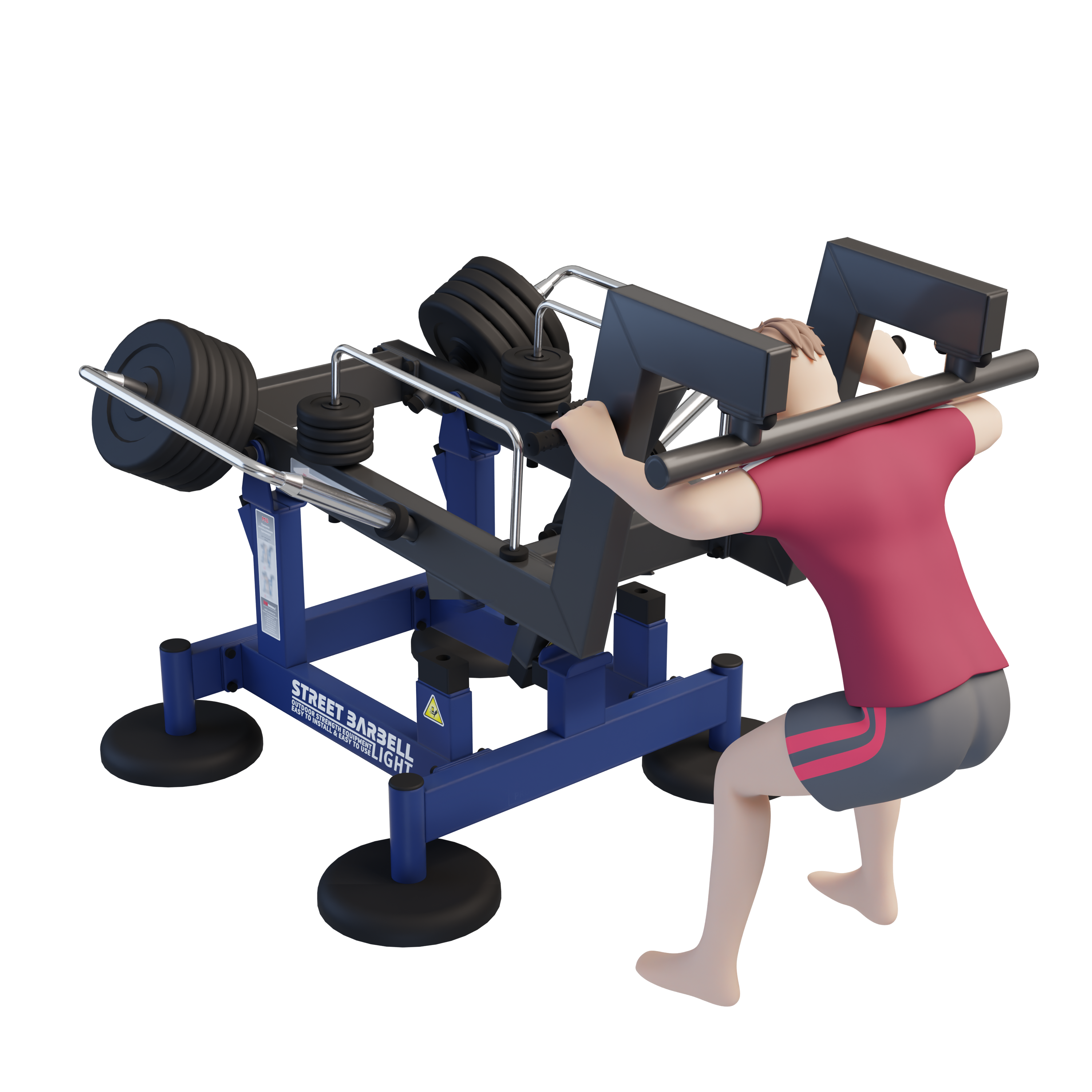 MB 7.65 Guggolóállvány (Squat)