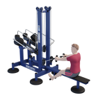 MB 7.101 Vízszintes húzás / Horizontal pull gép (Horizontal Pull)