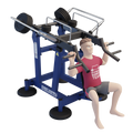 MB 7.63 Vállnyomó gép (Shoulder Press)