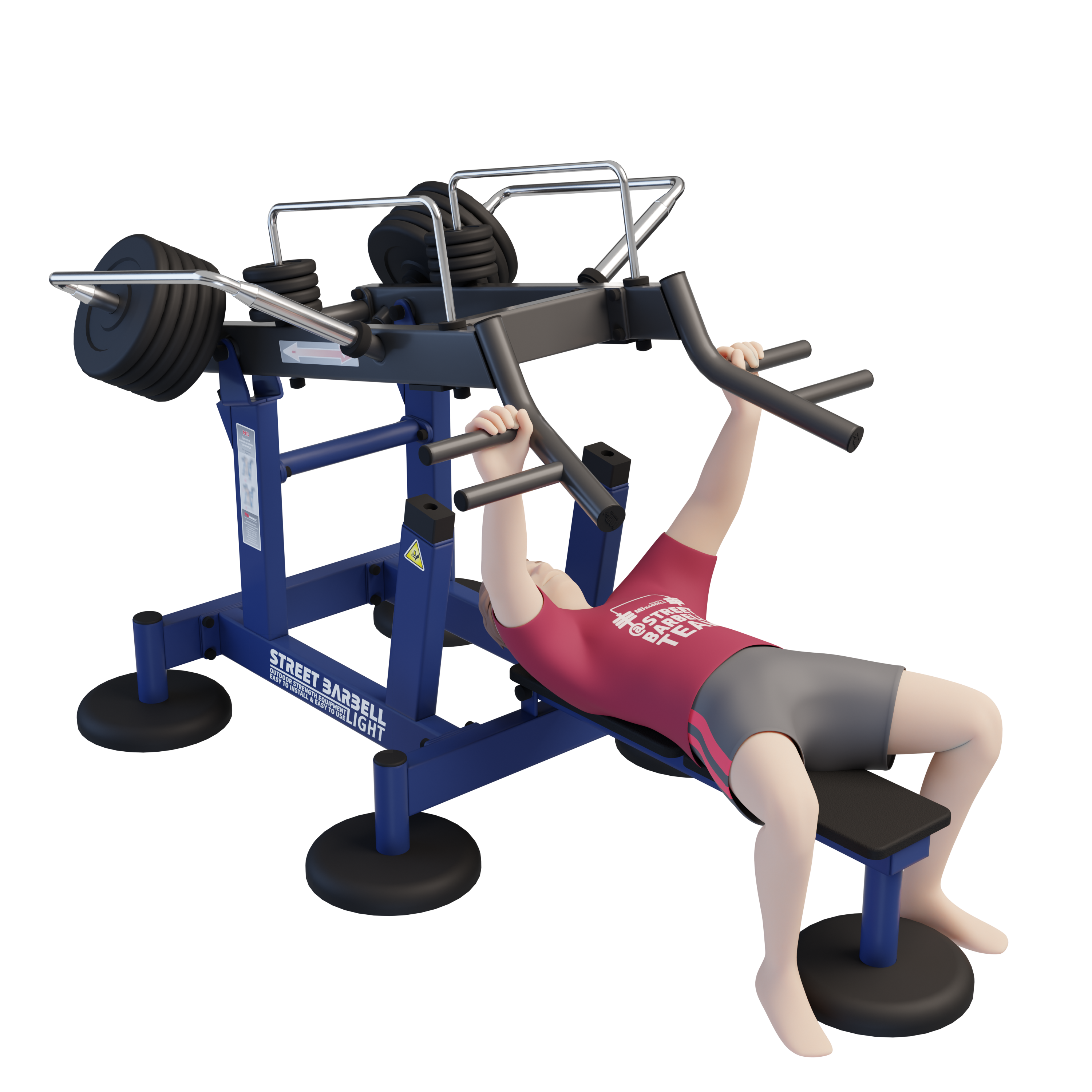 MB 7.64 Fekvenyomó gép (Bench Press)