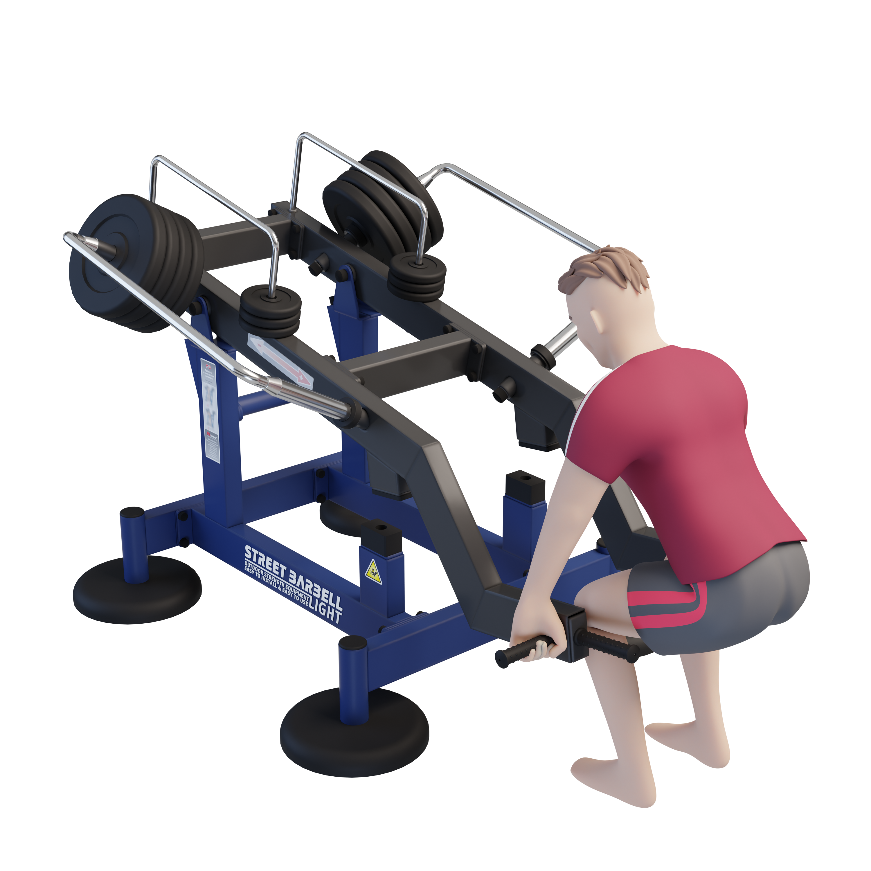 MB 7.66 Felhúzó gép / Deadlift állvány (Deadlift)