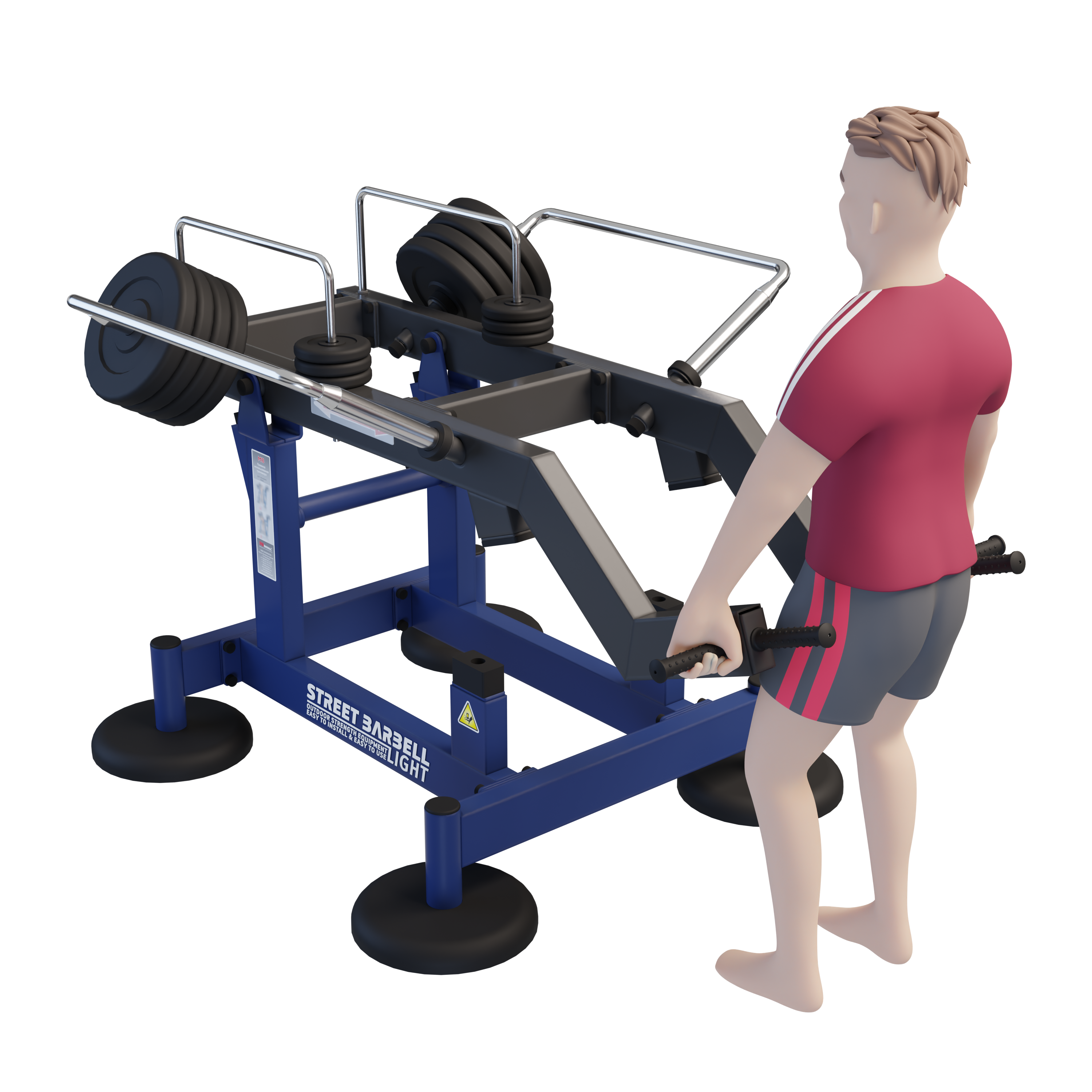 MB 7.66 Felhúzó gép / Deadlift állvány (Deadlift)